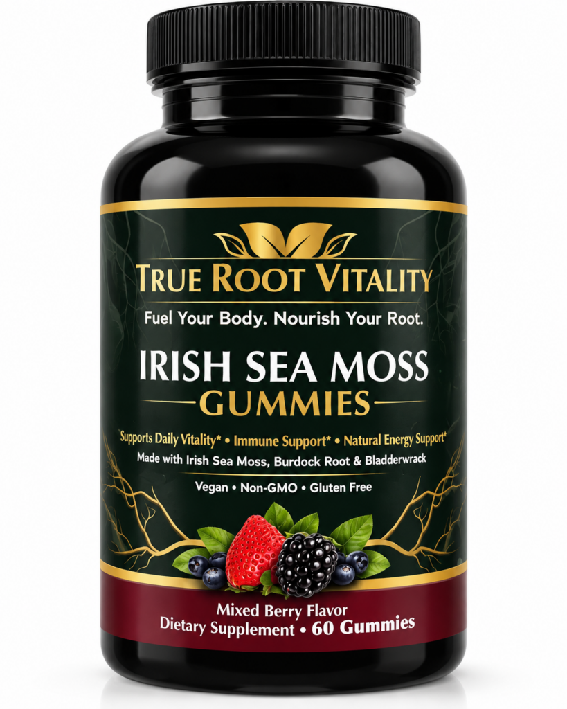 True Root Vitality Irish Sea Moss Gummies